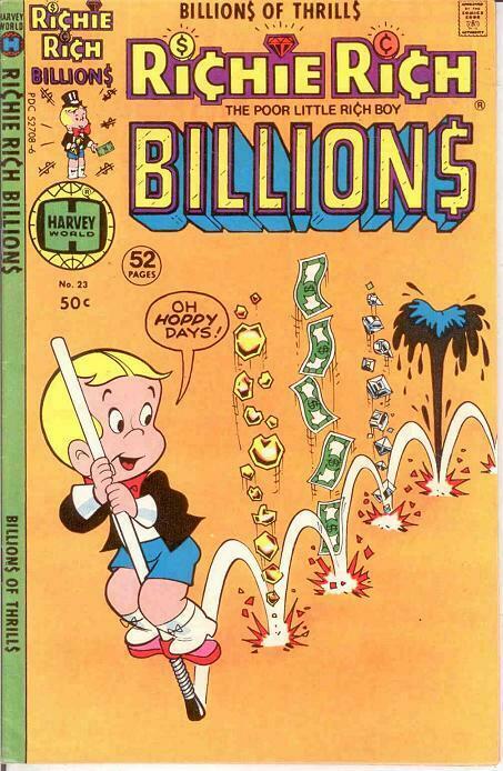 RICHIE RICH BILLIONS (1974-1982) 23 VF-NM May 1978 COMICS BOOK