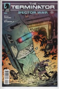 TERMINATOR SECTOR WAR #2, NM, Brian Wood, 2018, Death, Cyborg, Robot DWJ
