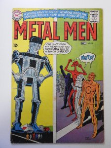 Metal Men #15 (1965) VG- Condition 1/2 in tear through book