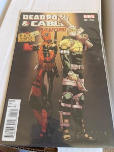 Deadpool & Cable: Split Second #1 Anka Cover (2016)