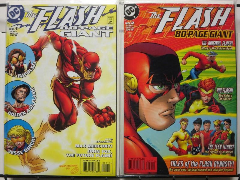 FLASH 80-PAGE GIANT (1998) 1-2  COMPLETE!! COMICS BOOK