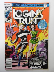 Logan's Run #6 (1977) VG+ Condition
