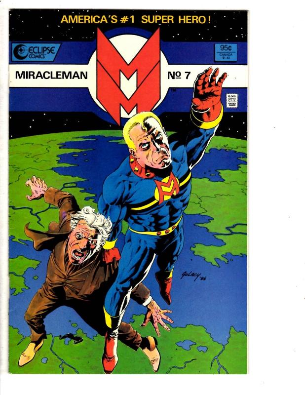 3 Miracleman Eclipse Comic Books # 7 9 10 Marvelman Alan Moore Chuck Beckum WT8