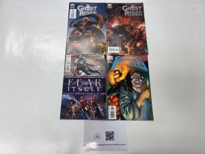 4 MARVEL comic books Ghost Rider #3 5 Fear Itself #6 Defenders #4 68 KM16
