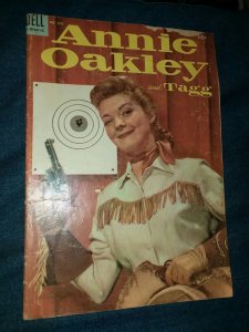 annie oakley and tagg 575 dell comic VG- western golden age tv show photo cover