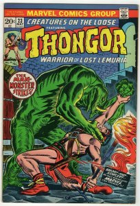 Creatures on the Loose #23 ORIGINAL Vintage 1973 Marvel Comics Thongor  