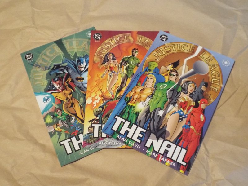 Justice League: The Nail   #1 - #3 - NM - FULL SET!