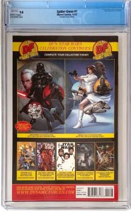 SPIDER-GWEN #1 DF EXCLUSIVE GREG LAND COVER CGC 9.8.