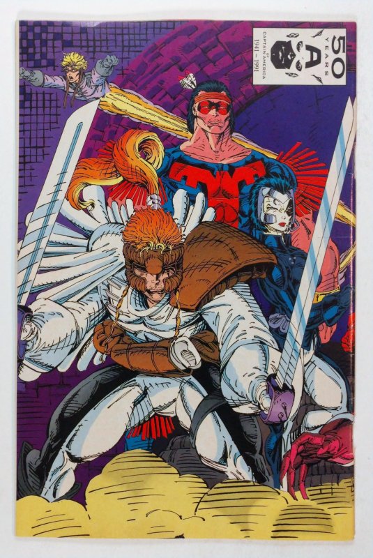 X-Force #1 (1991) UNOFFICIAL APPEARANCE OF DEADPOOL 