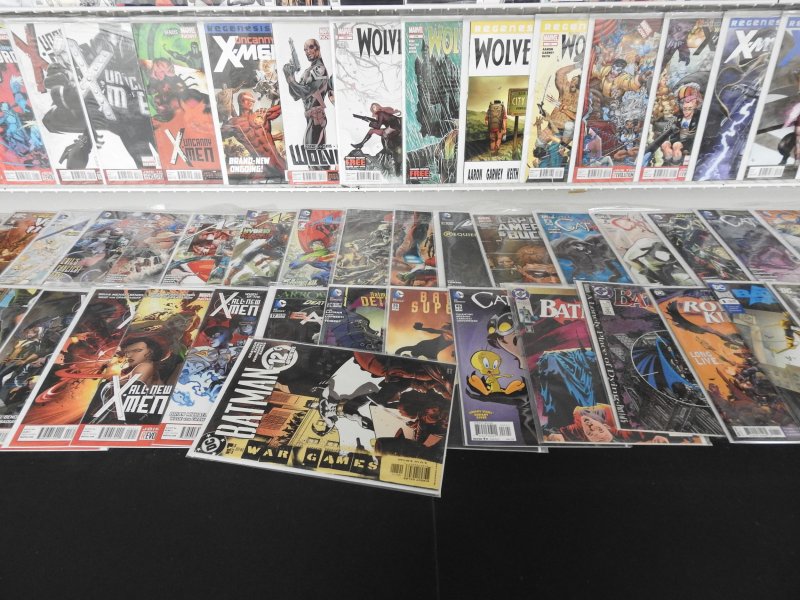 Huge Lot of 150+ Comics W/ Batman, Catwoman, Wolverine! Avg. VF Condition!