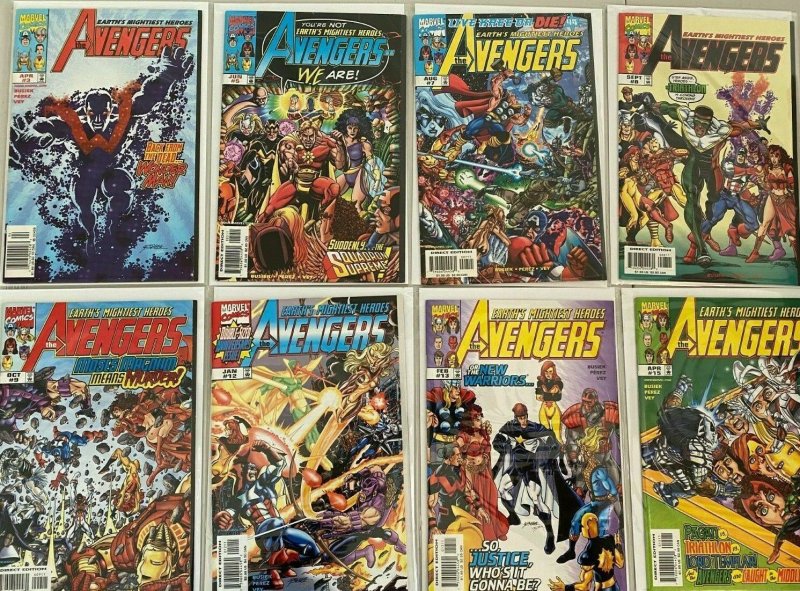 Avengers comic lot 3rd series from:#3-84 46 different avg 8.0 VF  
