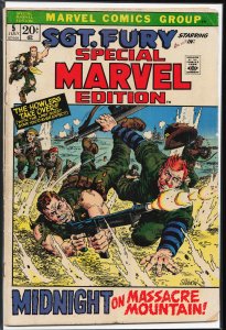Special Marvel edition #5 (1972) Sgt. Fury