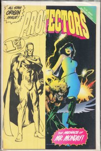 Protectors #1 Variant Cover (1992) Gravestone