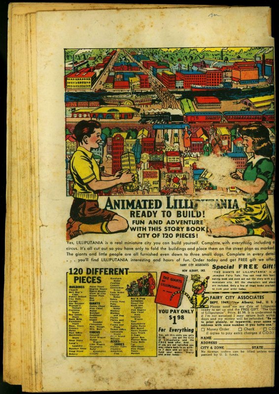 CRIME DOES NOT PAY #73 1949 PRE CODE-GEORGE TUSKA ART-  G