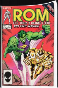 Rom #72 (1985) Rom