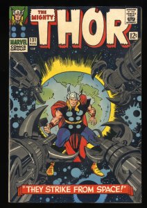 Thor #131 FN/VF 7.0 White Pages (Restored) 1st Appearance Rigellians!