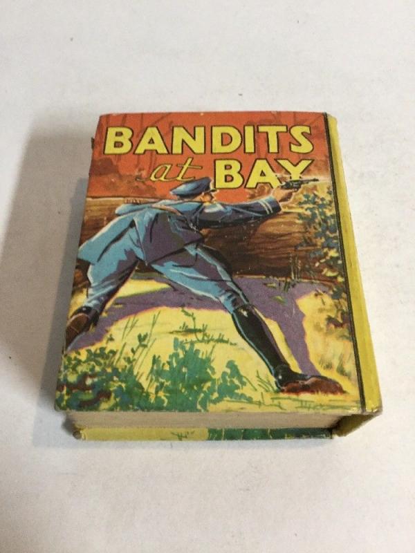 Bandits At Bay Clinton Vf Very Fine 8.0 Big Little Books 1138