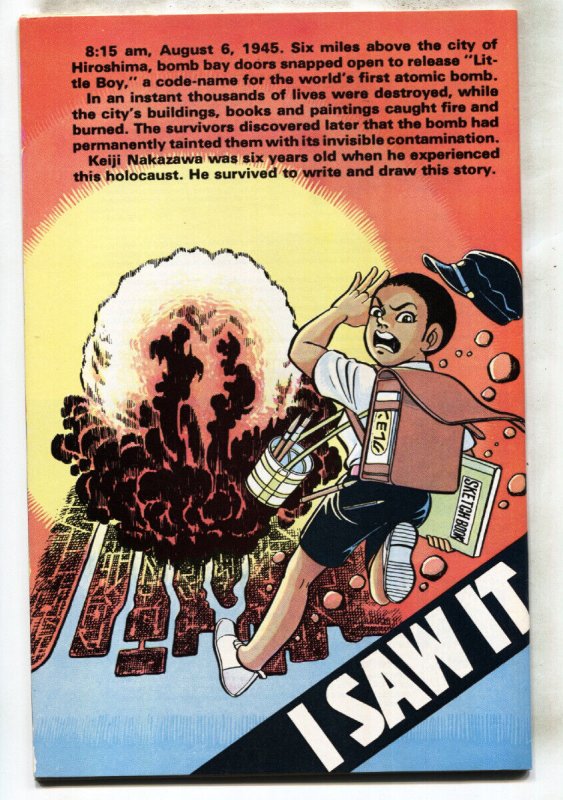 I Saw It 1982 comic book-Hiroshima-atomic bomb