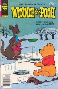 Winnie the Pooh (Walt Disney ) #18 FN ; Whitman | Ice Fishing Cover