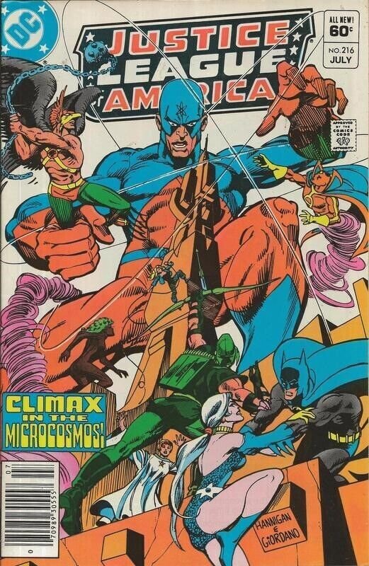 Justice League of America #216 ORIGINAL Vintage 1983 DC Comics