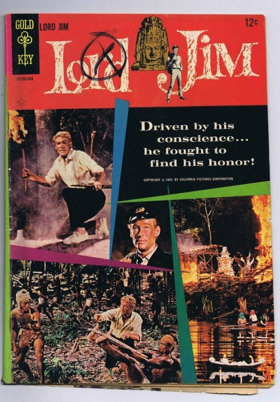 Lord Jim Movie Comics ORIGINAL Vintage 1965 Gold Key 