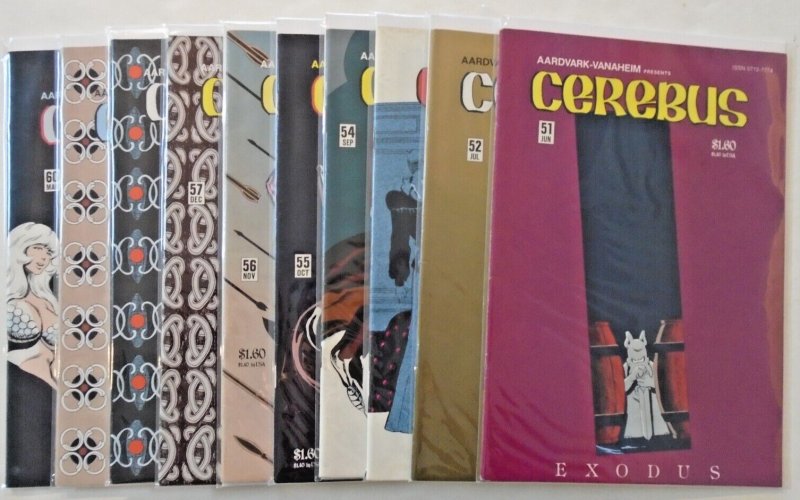 *Cerebus #41-60. 20 FN to NM- books! Bagged and Boarded!
