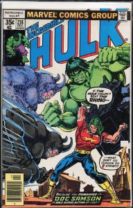 The Incredible Hulk #218 (1977) Hulk