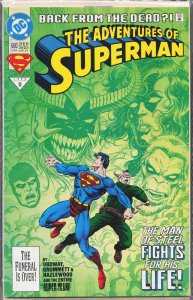 Adventures of Superman #500 (1993) Superman [Key Issue]