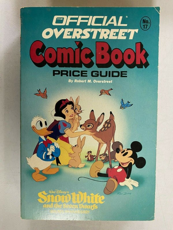 Overstreet Price Guide #17 Softcover Disney anniversary cover 4.0 VG (1987) 