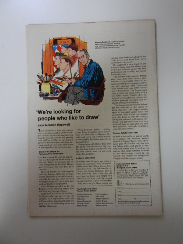 Sgt. Fury #62  (1969) FN/VF condition