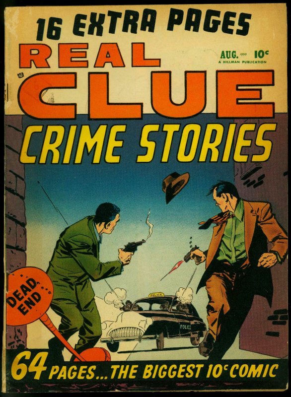 Real Clue Crime Stories V.5 #6 1950-Golden Age- Bernie Krigstein FN