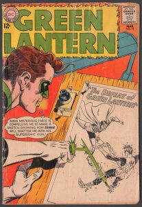 Green Lantern (1960) #19 VG- (3.5) vs Sonar