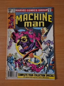 Machine Man #19 Newsstand Variant ~ FINE FN ~ 1981 Marvel Comics