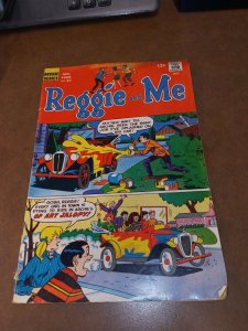 Reggie and Me #27 archie comics 1968 Silver age groovy psychedelic car cover art