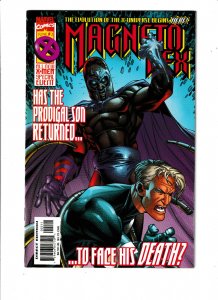 Magneto Rex Marvel Comics #2 NM- 9.2 Quicksilver X-Men Wolverine Rogue 1999