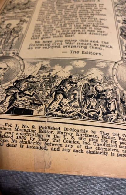 Frontline Combat #9 (1952)Rc golden age war series