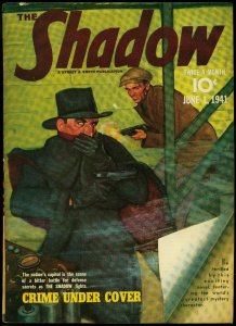 PULP:  The Shadow Pulp June 1 1941- Crime Under Cover FN