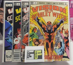 Vision and the Scarlet Witch #1-4 (1983)