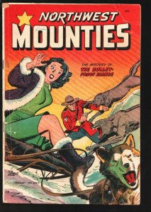 Northwest Mounties #3 1949-Bob Lubbers GGA cover-Matt Baker story Ventrillo-T...