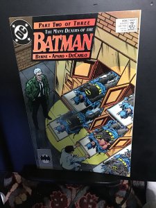 Batman #434 (1989) High-grade Many Deaths part 2! NM- Byrne script Wow!