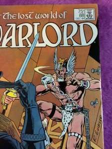 The warlord #88 rare bronze age signed by gary cohn dc comics comic book vintage