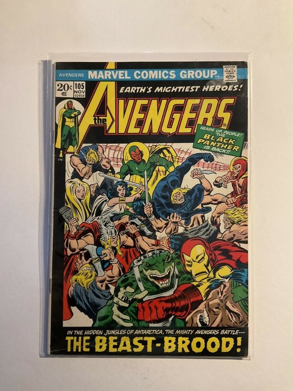 Avengers 105 Very Fine- Vf- 7.5 Marvel  