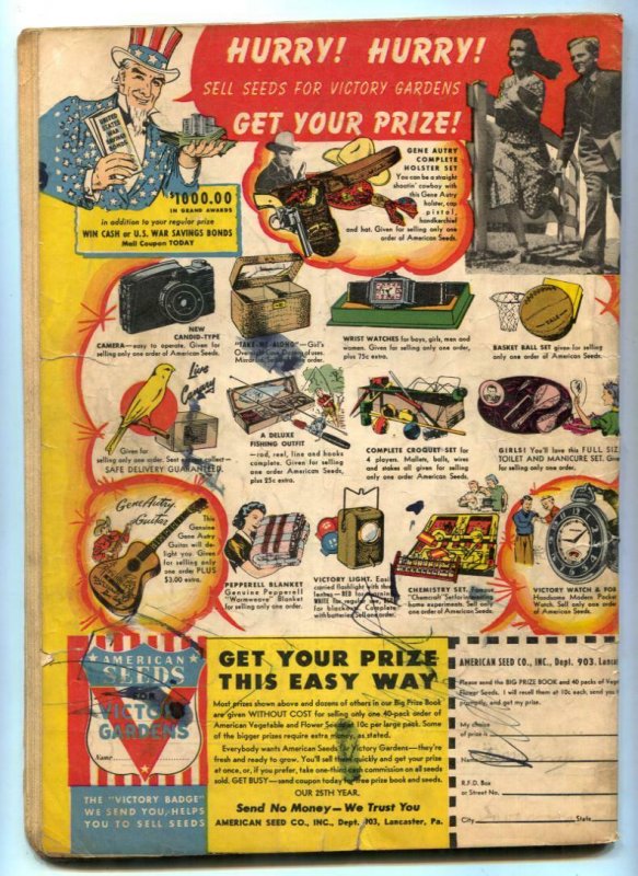 Ace Comics #72 1943- Phantom- Jungle Jim G