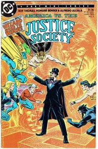 America vs The Justice Society #1, 2, 3, 4 Set VF/NM-