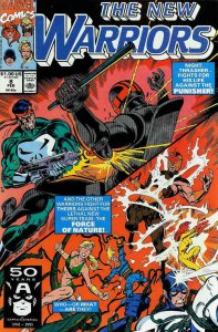 New Warriors, The #8 VF ; Marvel | Punisher