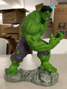 Kotobukiya Marvel Hulk Fine Art Statue Classic Avengers Series Slight Damage