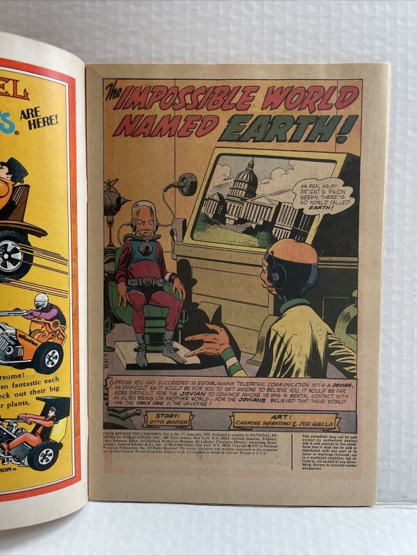 From Beyond The Unknown #17 Fine Infantino 