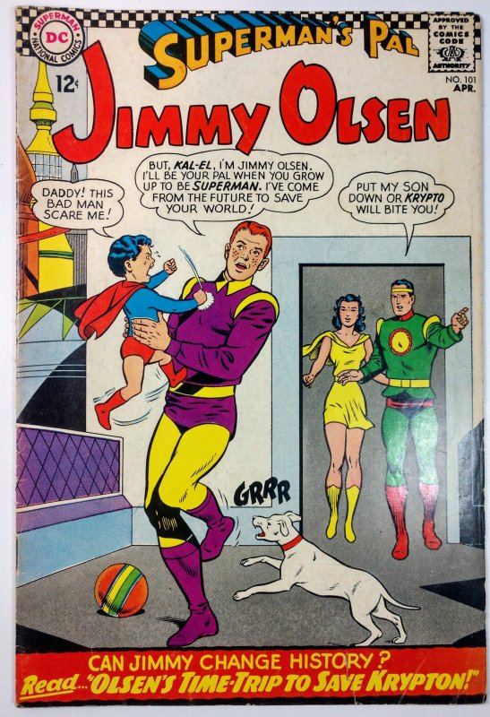 Superman's Pal, Jimmy Olsen #101 (3.5, 1967)