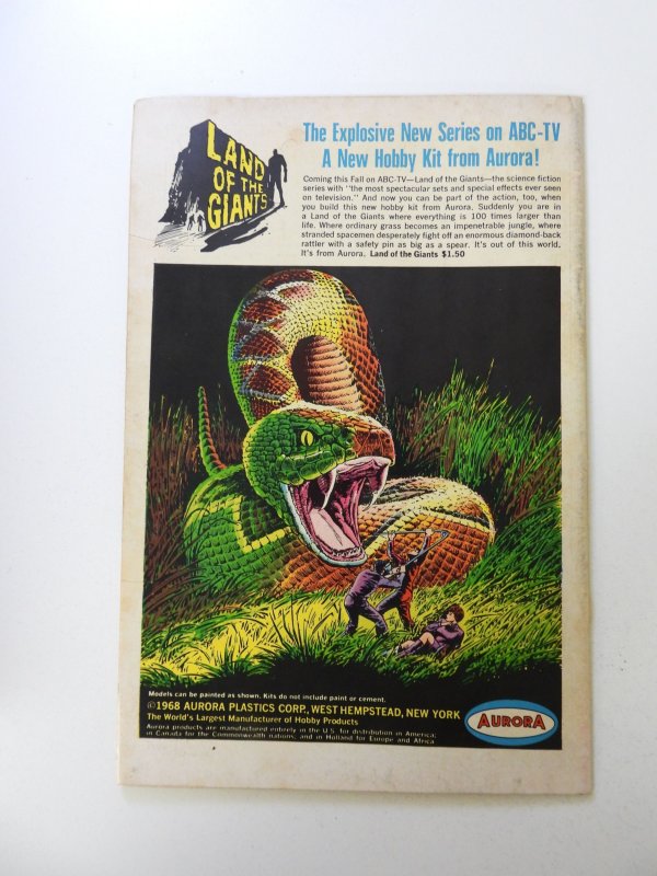 Captain Action #1 (1968) VG/FN condition