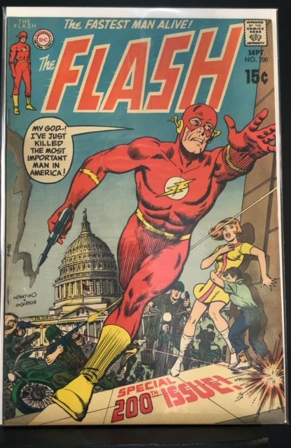 The Flash #200 (1970) | Comic Books - Bronze Age, DC Comics, Flash ...